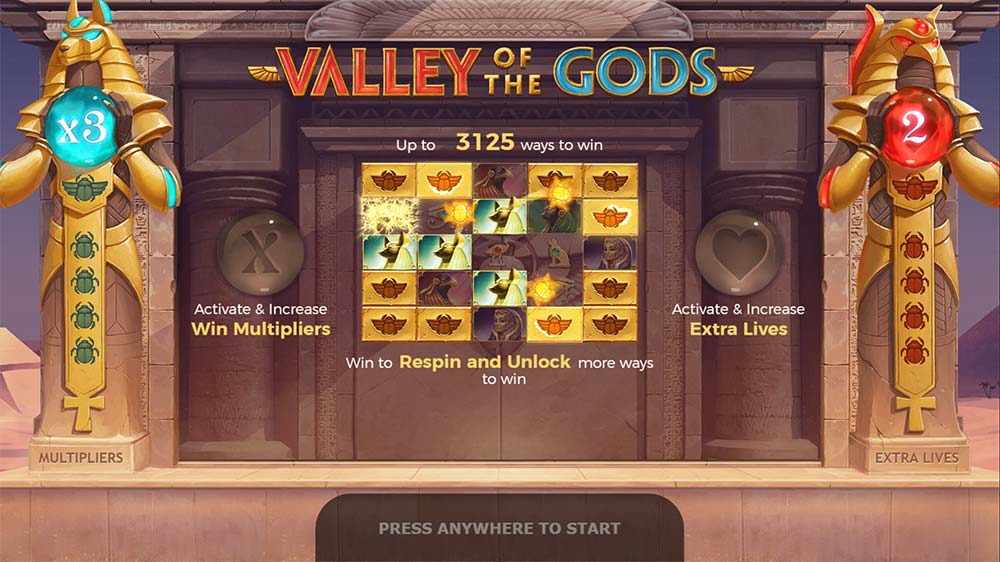 Valley Of The Gods Slot